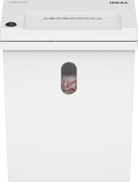 Krug & Priester IDEAL SHREDCAT 8100 Iratmegsemmisítő 10 lap Részecskevágás 5 x 30 mm P-4 20 l Szinté