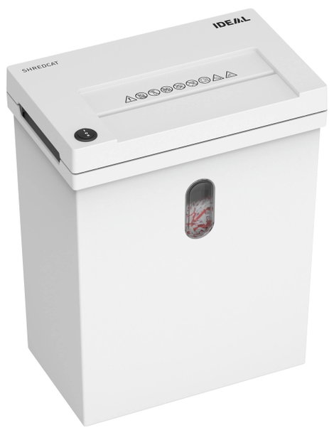 Krug & Priester IDEAL SHREDCAT 8100 Iratmegsemmisítő 10 lap Részecskevágás 5 x 30 mm P-4 20 l Szinté 2. kép