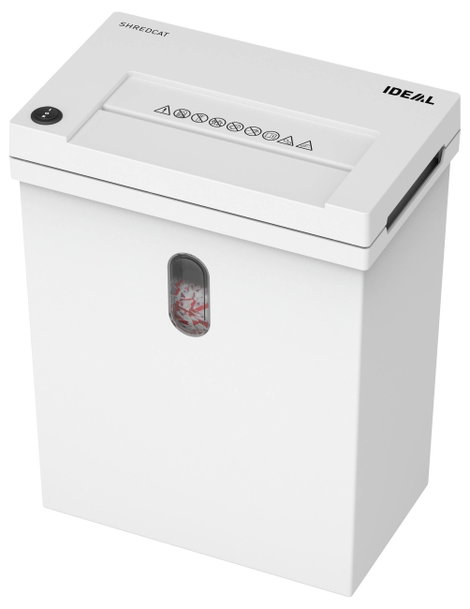 Krug & Priester IDEAL SHREDCAT 8100 Iratmegsemmisítő 10 lap Részecskevágás 5 x 30 mm P-4 20 l Szinté 3. kép