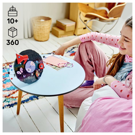43028 LEGO® Editions Olivia Rodrigos Schallplatte Musikmotiv zum Sammeln und Ausstellen – Popstar-M 6. kép