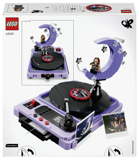 43029 LEGO® Editions Olivia Rodrigos Konzertmond pielzeug-Plattenspieler und Schallplatte – Geschen 8. kép