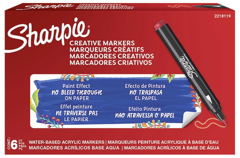 Sharpie 2218119 Szövegjelölő Piros 3. kép