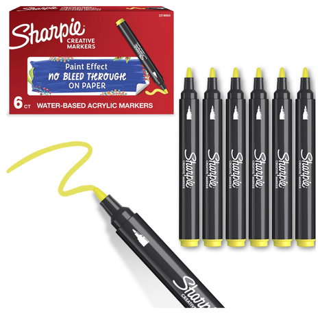 Sharpie 2218063 Szövegjelölő Sárga 2. kép