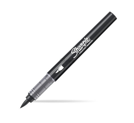 Sharpie 2218069 Ecsetes marker Fekete