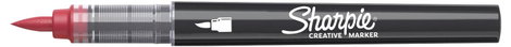 Sharpie 2218113 Ecsetes marker Piros 3. kép