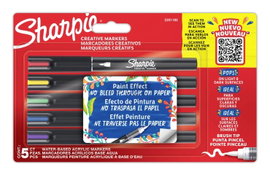 Sharpie 2201182 2201182 Szövegjelölő 5 színű