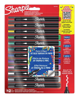 Sharpie 2201070 2201070 Szövegjelölő 12 színű