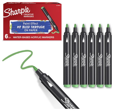 Sharpie 2218064 Szövegjelölő Világoszöld 2. kép
