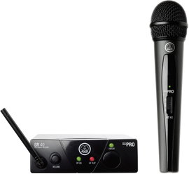 Mini vokál készlet, AKG WMS 40, ISM 2, 864 MHz, 65 - 20 000 Hz, 100 m, 30 felett h