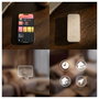 Philips Hue Hue LED-es beépíthető lámpa 8721103109293 3er-Pack Fixen beépített LED-es 0.5 W Melegfeh 10. bélyegkép