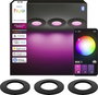 Philips Hue Hue LED-es beépíthető lámpa 8721103109293 3er-Pack Fixen beépített LED-es 0.5 W Melegfeh bélyegkép