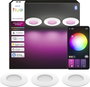Philips Hue Hue LED-es beépíthető lámpa 8721103109170 3er-Pack Fixen beépített LED-es 0.5 W Melegfeh bélyegkép