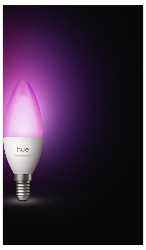 Philips Hue Hue LED-es fényforrás (1 db) 8721103099242 EEK: D (A - G) E14 0.2 W Hidegfehér, Melegfeh 2. kép