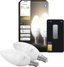 Philips Hue Hue LED-es fényforrás (2 db-os készlet) 8721103099662 EEK: E (A - G) 2er-Pack E14 0.2 W bélyegkép