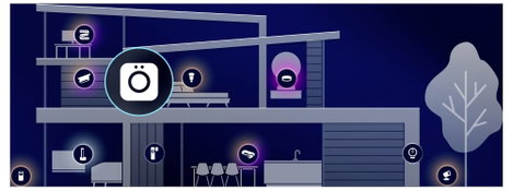 Philips Hue Hue LED-es beépíthető lámpa 8721103109118 1er-Pack Fixen beépített LED-es 0.5 W Melegfeh 12. kép