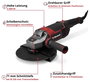 Einhell Professional TP-AG 230/2400 4430895 Sarokcsiszoló 230 mm 2400 W 230 V 3. bélyegkép