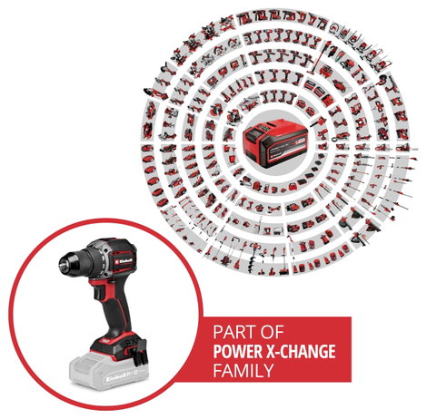 Einhell Professional TP-CD 18/70-C Li BL - Solo 4514335 Akkus fúrócsavarozó 18 V Lítiumion akku nélk 2. kép