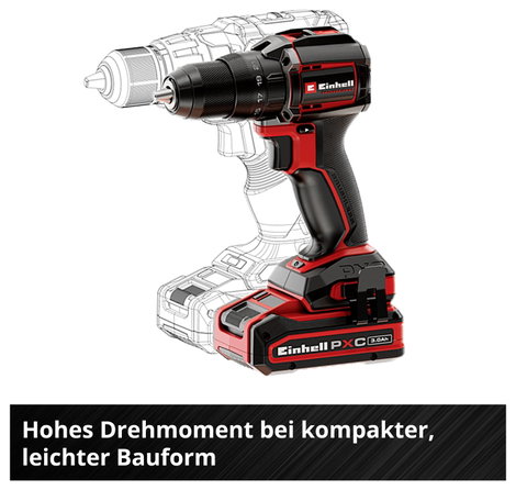 Einhell Professional TP-CD 18/70-C Li BL - Solo 4514335 Akkus fúrócsavarozó 18 V Lítiumion akku nélk 7. kép