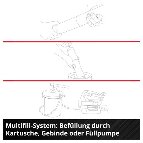 Einhell Professional TP-GR 18/690 Li - Solo 4522300 Akku zsírzó prés Elektronikus 10. kép