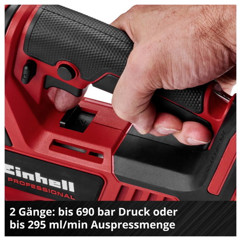 Einhell Professional TP-GR 18/690 Li - Solo 4522300 Akku zsírzó prés Elektronikus 7. kép