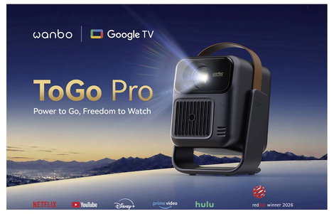 Wanbo Kivetítő Togo Pro LED 500 ANSI lumen 1920 x 1080 Full HD Beépített hangszóró, Automatikus fóku 24. kép
