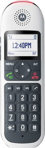 Motorola Big Keys Cordless Phone DECT mobil egység Szürke bélyegkép
