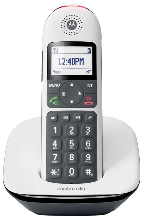 Motorola Big Keys Cordless Phone DECT mobil egység Szürke 2. kép