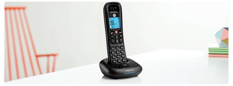 Motorola Design DECT Phone DECT mobil egység Fekete 2. kép
