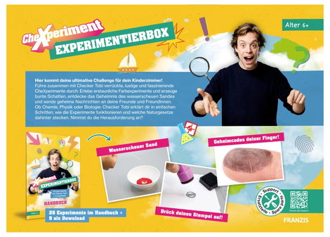 FRANZIS 67198 Építőkészletek, Kísérletek, Biológia, Kémia, Természettudomány, Fizika, Tanulás és isk 2. kép