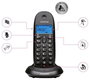 Motorola DECT Phone DECT mobil egység Fekete 3. bélyegkép
