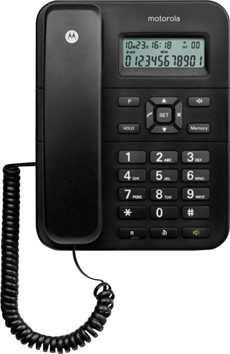 Motorola Corded Phone DECT mobil egység Fekete