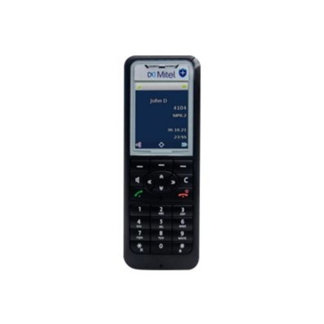 Mitel 50008368 Digitális telefon, vezeték nélküli Többszínű