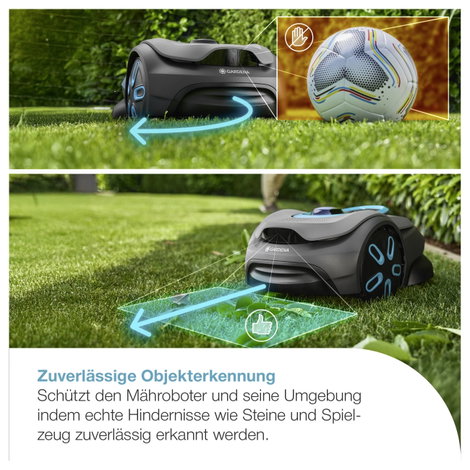 GARDENA 19942-20 Mähroboter smart SILENO sense Fűnyíró robot Max. felület 600 m² 5. kép