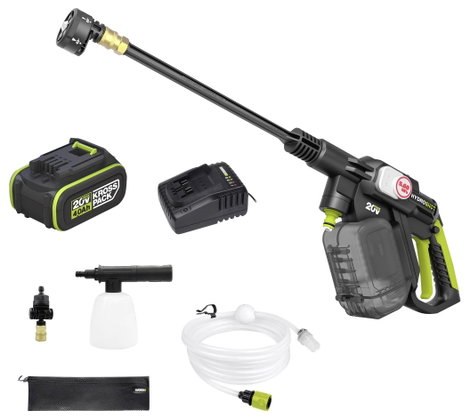 Worx Professional WU633 Hydroshot Akkus magasnyomású tisztító 56 bar Hideg víz