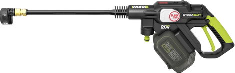 Worx Professional WU633 Hydroshot Akkus magasnyomású tisztító 56 bar Hideg víz 2. kép