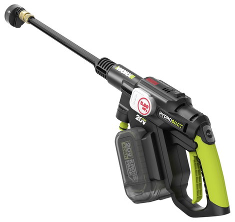 Worx Professional WU633 Hydroshot Akkus magasnyomású tisztító 56 bar Hideg víz 5. kép