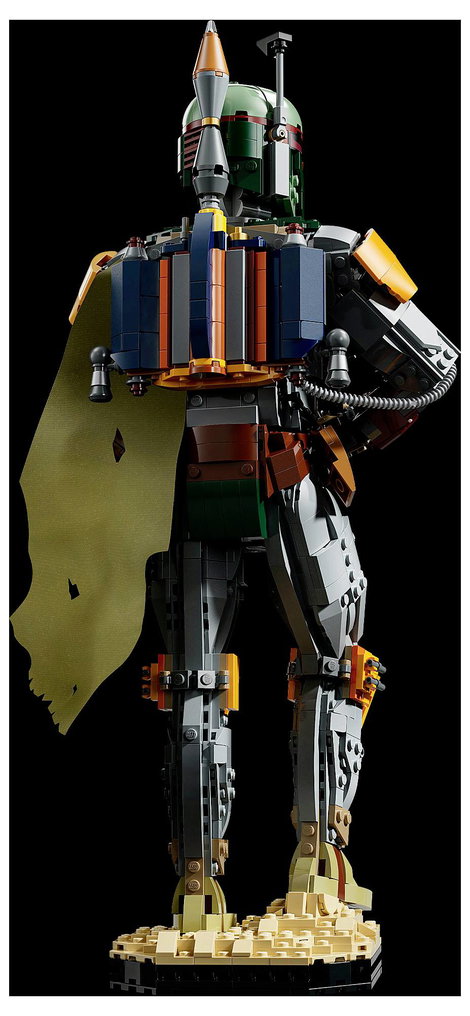 LEGO® STAR WARS™ 75455 Boba Fett™ összerakható és gyűjthető figura Szobadekoráció LEGO Fejvadász mi 3. kép