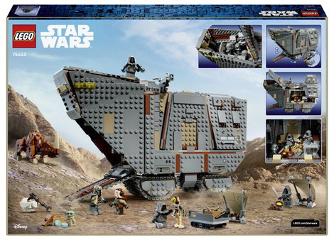 LEGO® STAR WARS™ 75453 Offworld Sandcrawler™ és Mudhorn összerakható játékjármű szerepjáték építőj 8. kép