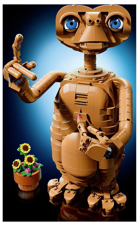 21370 LEGO® IDEAS E.T. the Extra-Terrestrial Bauset für Erwachsene Alien-Zimmerdeko bewegliche Fi 3. kép