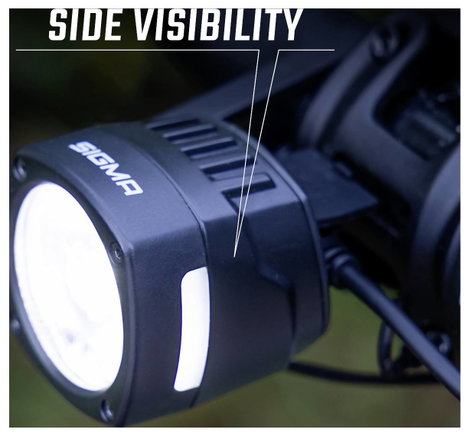 Sigma EOX FL 170 HB w/Mount & Extension Cable Kerékpár fényszóró LED Fedélzeti hálózatról 5. kép