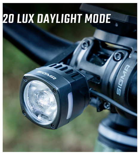 Sigma EOX FL 170 HB w/Mount & Extension Cable Kerékpár fényszóró LED Fedélzeti hálózatról 7. kép