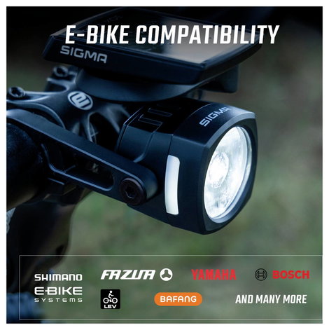 Sigma EOX FL 150 w/Mount & Extension Cable Kerékpár fényszóró LED Fedélzeti hálózatról 10. kép