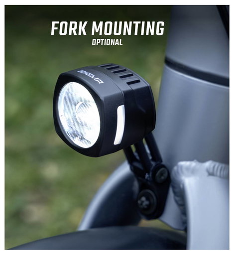 Sigma EOX FL 150 w/Mount & Extension Cable Kerékpár fényszóró LED Fedélzeti hálózatról 11. kép