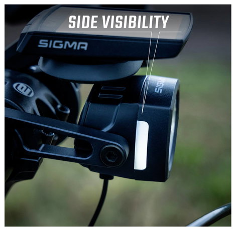 Sigma EOX FL 150 w/Mount & Extension Cable Kerékpár fényszóró LED Fedélzeti hálózatról 5. kép