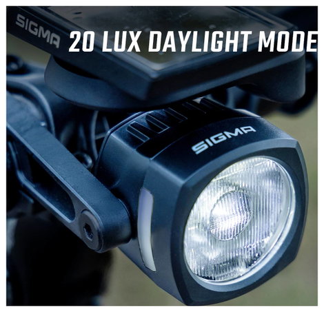 Sigma EOX FL 150 w/Mount & Extension Cable Kerékpár fényszóró LED Fedélzeti hálózatról 7. kép