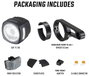 Sigma EOX FL 150 w/Mount & Extension Cable Kerékpár fényszóró LED Fedélzeti hálózatról 9. bélyegkép