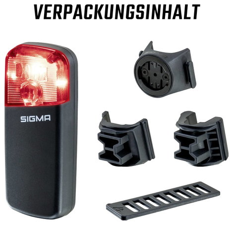 Sigma RECO 80 Link Kerékpár hátsó világítás Akkus LED-es fényforrás Akkuról üzemeltetett 13. kép