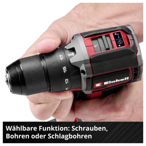 Einhell Professional TP-CD 18/50-C Li-i BL - Solo 2 sebességfokozat-Akkus ütvefúró-csavarozó kefe né 9. kép