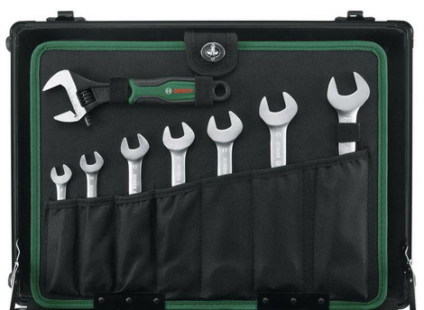Bosch Home and Garden 1600A02ZB4 1600A02ZB4 Kisiparos Szerszámos hordtáska, tartalommal 5. kép