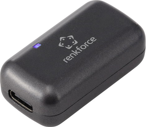Renkforce RF-GL-001 GPS adatgyűjtő Fekete 1 db